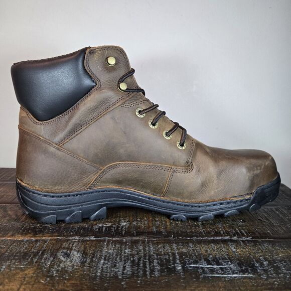 Wolverine Durbin 6" Mens 14 Work Boots Waterproof Steel Toe EH Rated Skid Proof - Picture 8 of 12
